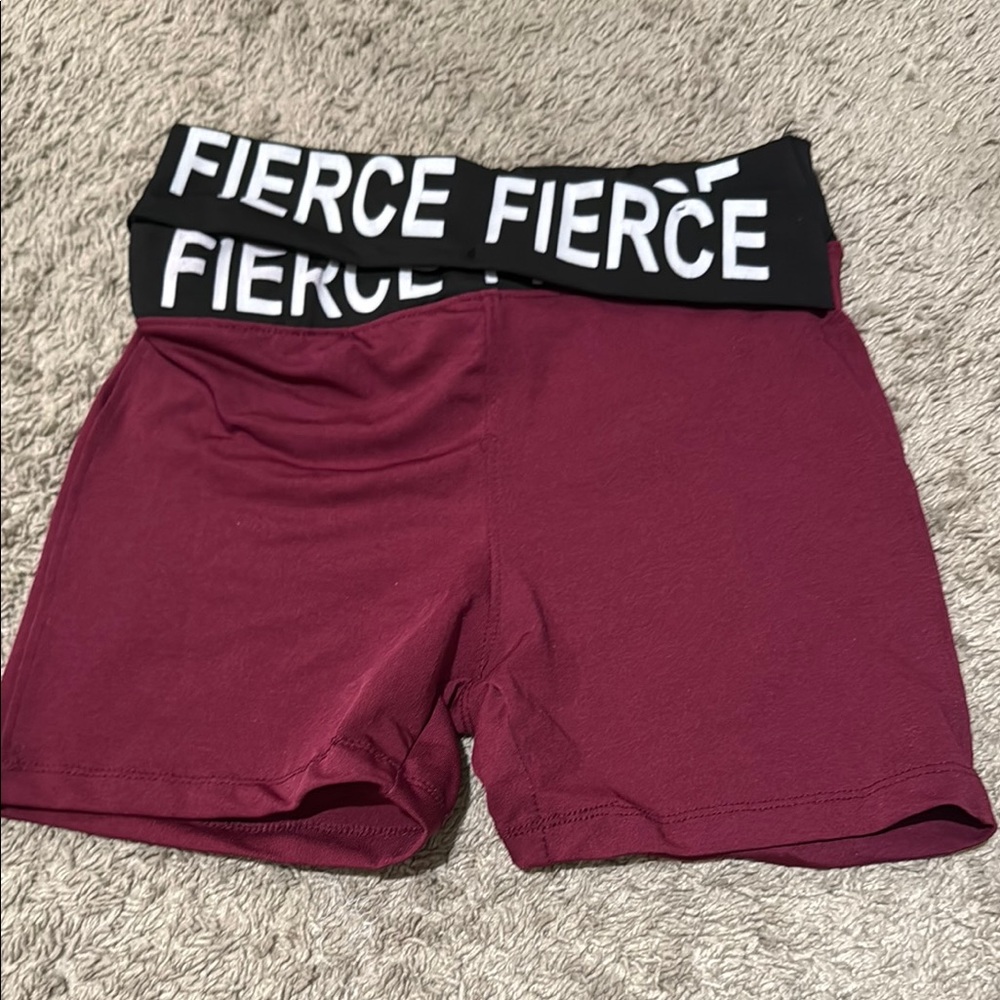 Women's Burgundy Shorts